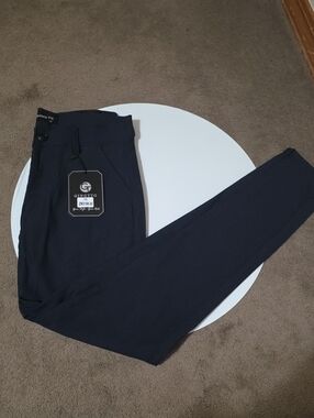 Men's Slim Stretch Chinos in Navy